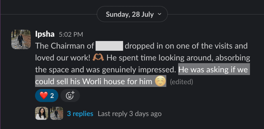 Exceeds Expectations